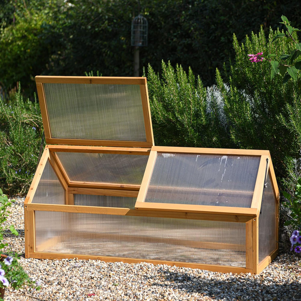 Garden Gear XL Wooden Cold Frame Image 3