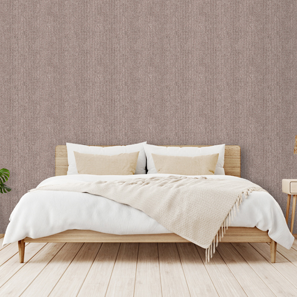 Design ID Basket Weave Terracotta Wallpaper Image 2