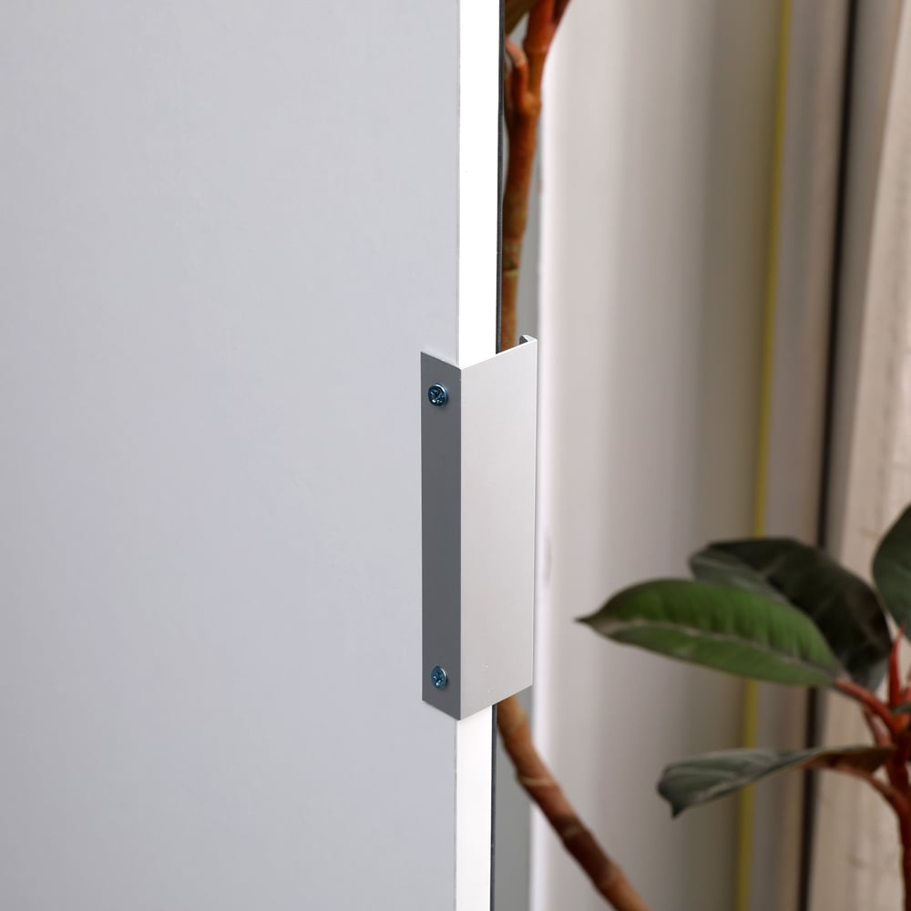 Portland 2 Door Mirror Wooden Wardrobe Image 6