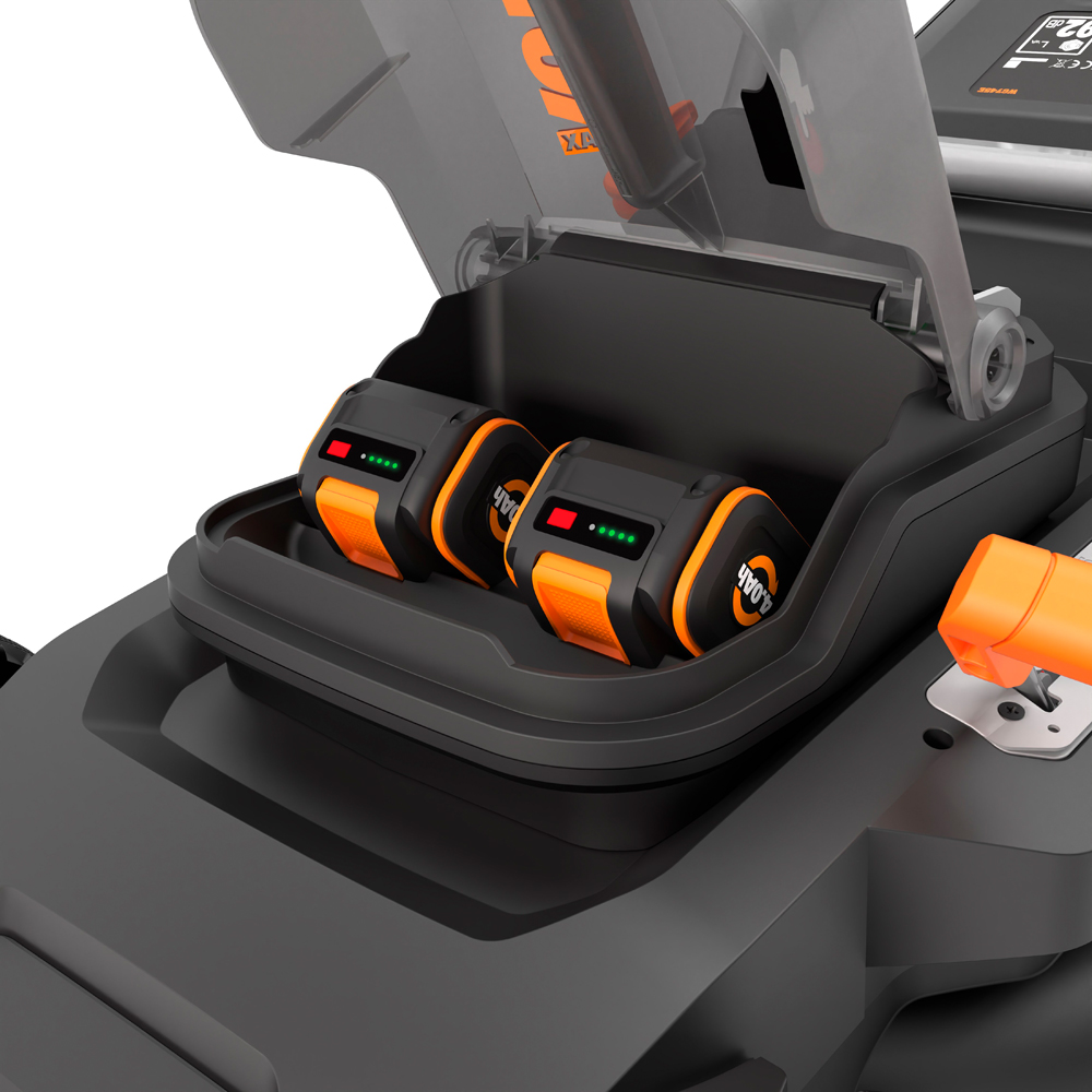 Worx WG745E 40V Cordless Brushless 41cm Lawn Mower with Batteries and Charger Image 5