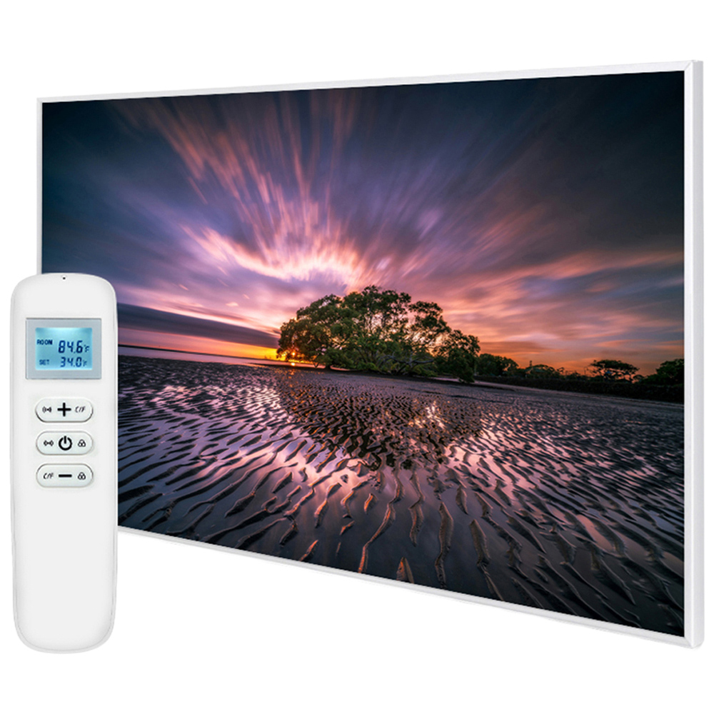 Mirrorstone Nexus Washing Landscape Picture Wi-Fi Infrared Heating Panel 900W 795 x 1195mm Image 1