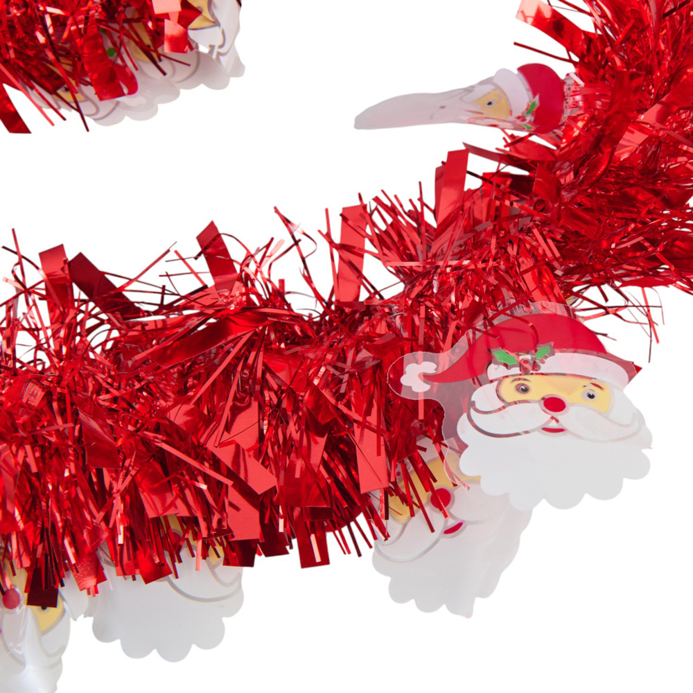 Santa Tinsel Image 2