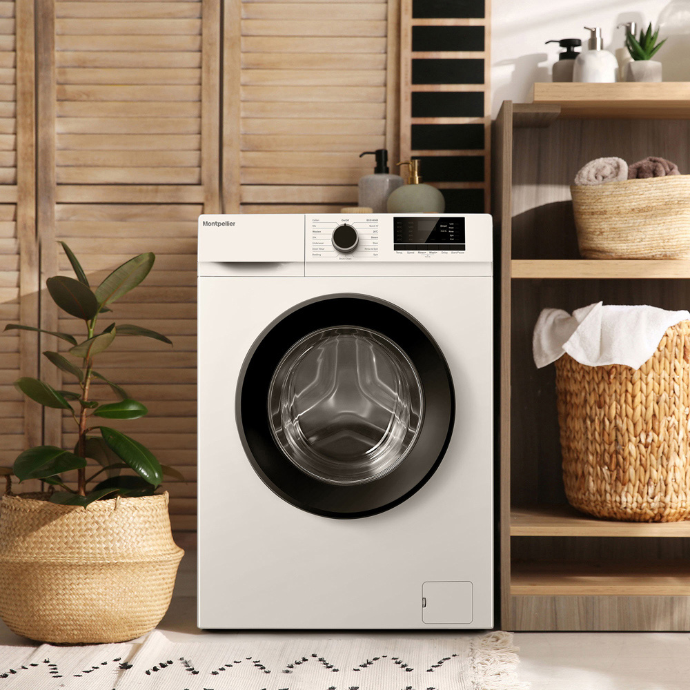 Montpellier MWM714W 7kg White Wide Washing Machine Image 2