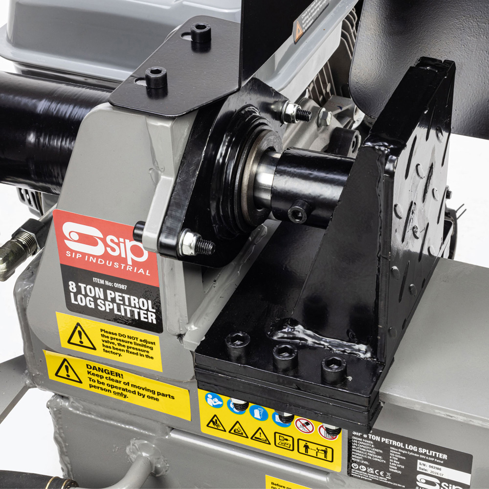 SIP Hydraulic Piston Petrol Log Splitter 8 Ton Image 9