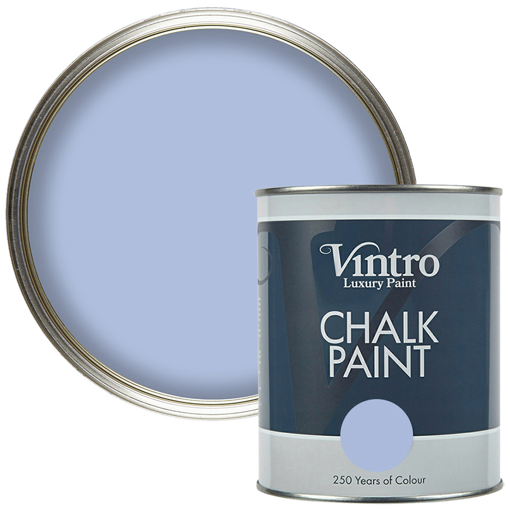 Vintro Paint Georgian Sky Matt Finish Chalk Paint 1L Image 1