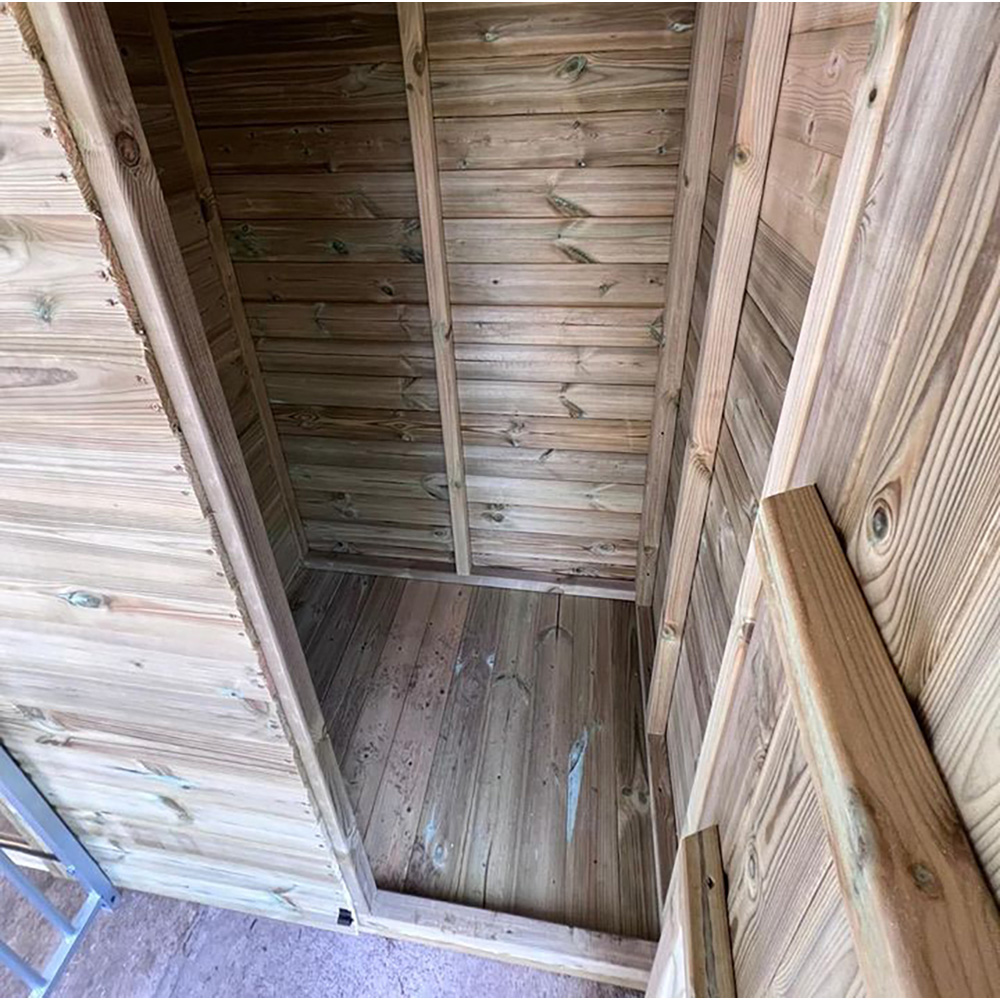 Benchmark Dog Kennel with Apex Roof - Duo 8 x 12ft Premium Wood Range Image 3