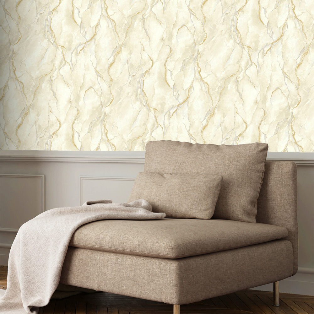 Rasch Wallpaper Pandora Champagne Wallpaper Image 3