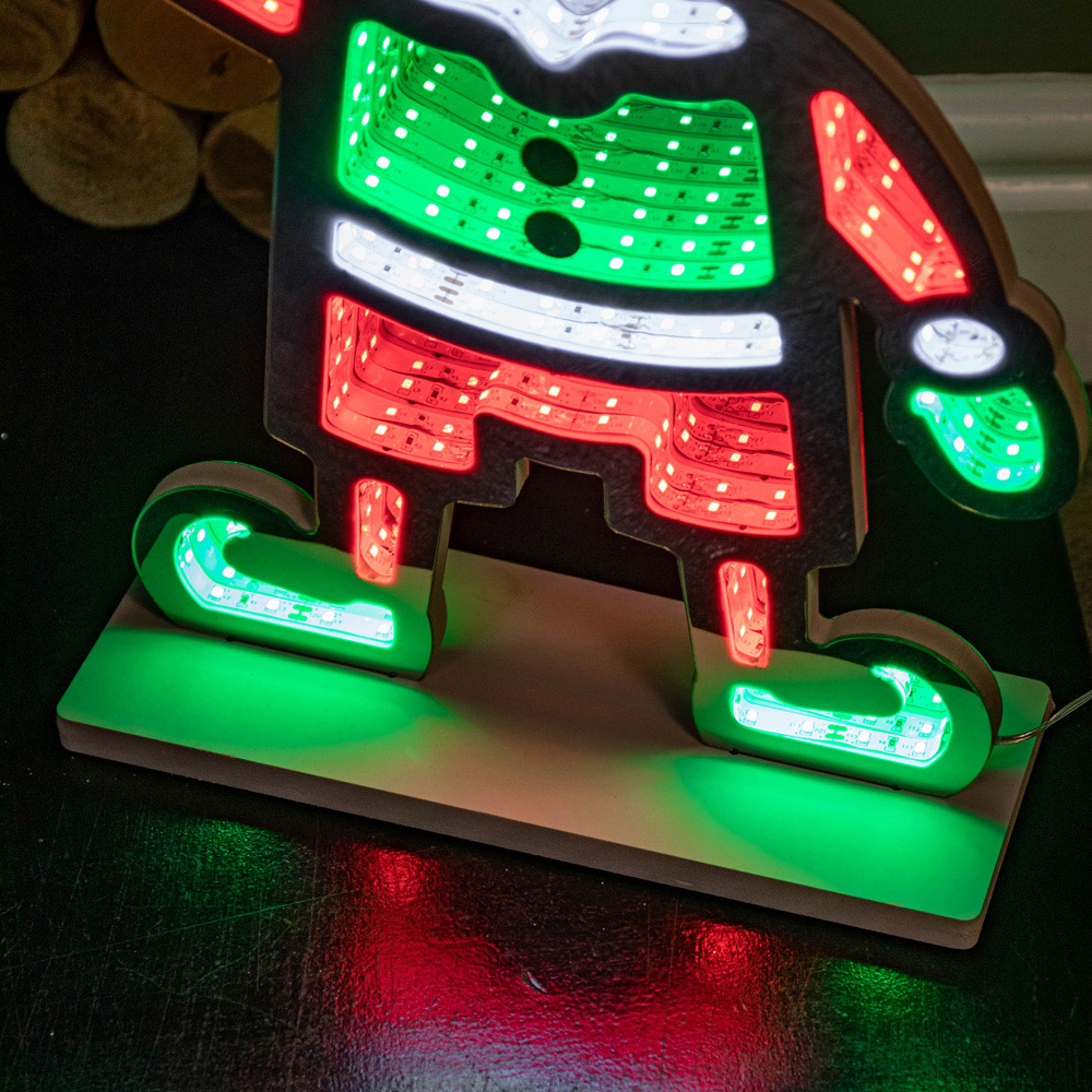 Samuel Alexander Light Up Standing Elf Infinity Christmas Decoration 60cm Image 8