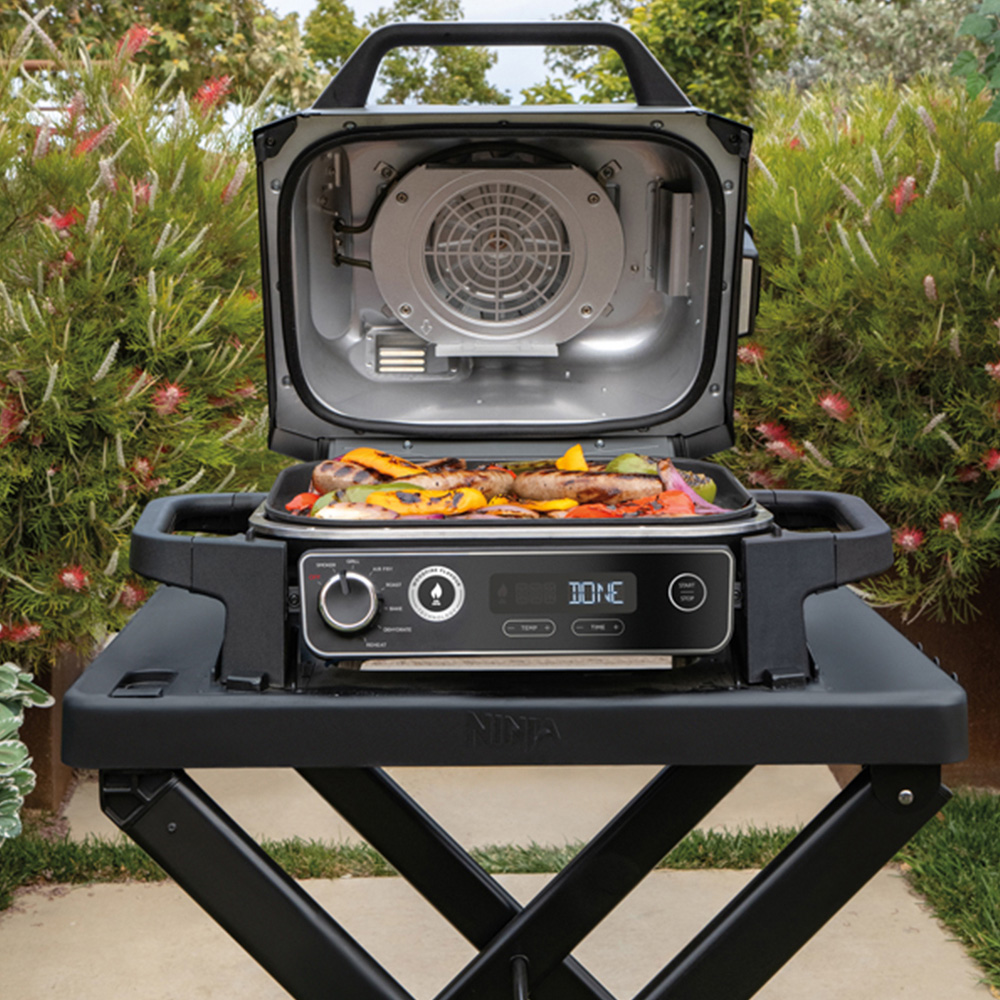 Ninja Woodfire XSKGRLLSTDEUK Foldable Electric BBQ Grill Stand Image 3