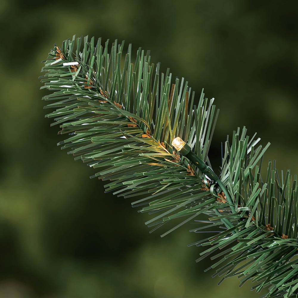 Evergreen Classics Oxford Pine Pre Lit Artificial Christmas Tree 6ft Image 6