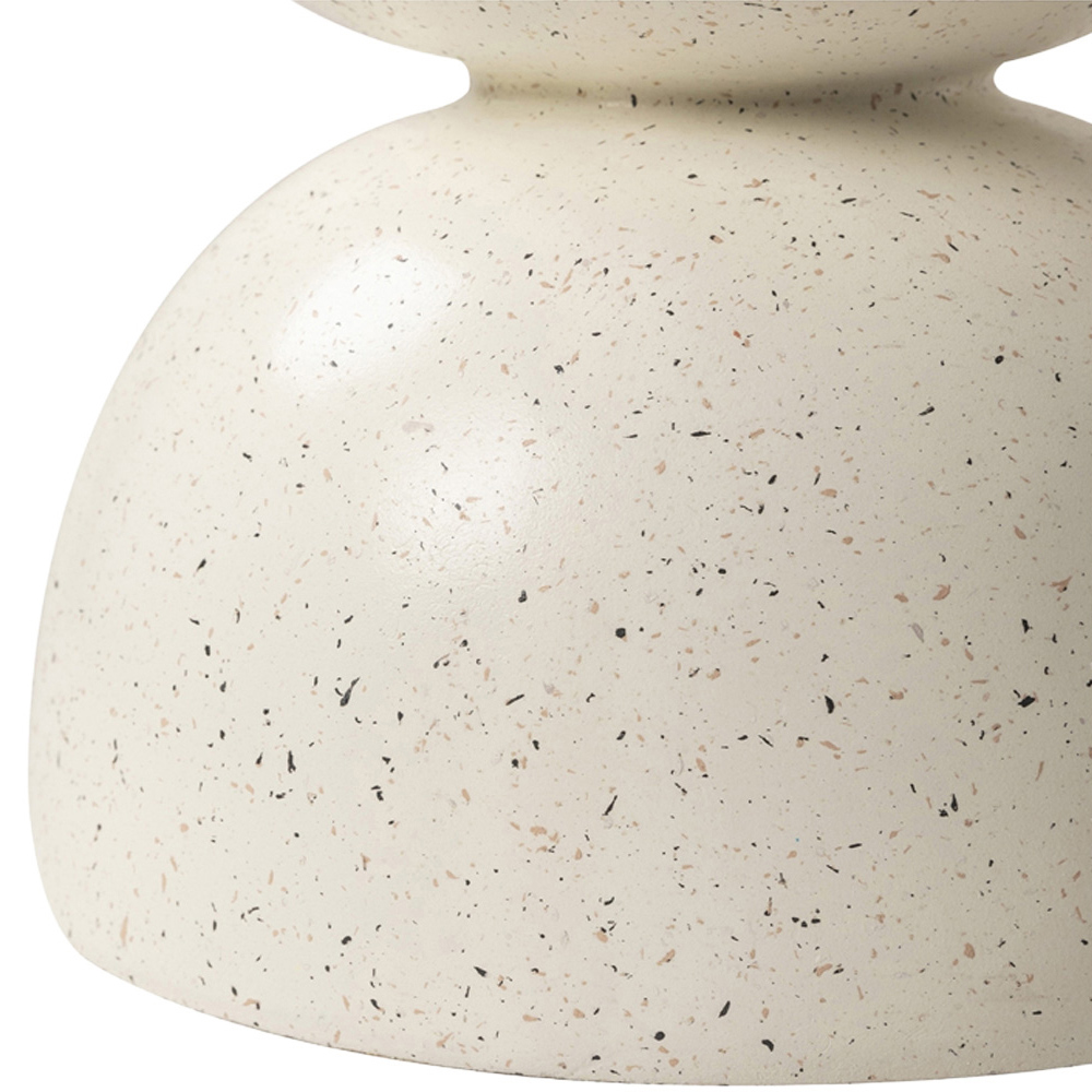 Desser Pedro Terrazzo Effect Minimalist Side Table Image 5