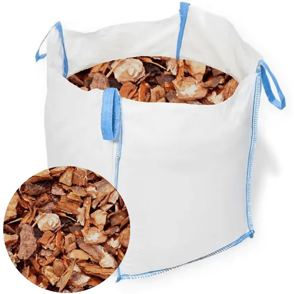 Chippings Bulk Bag 10-14mm Garden Bark 500L 3 Pack Image 2