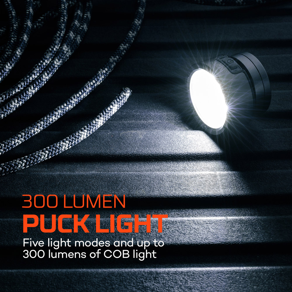 Nebo Poppy Puck 2-in-1 300 Lumens Pocket Puck Light and Collapsible Lantern Image 7
