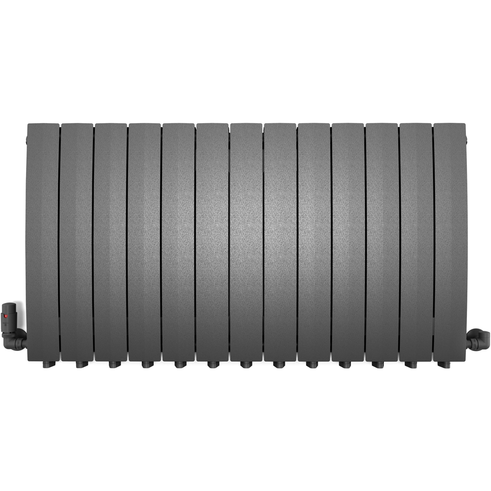 Terma Bergamo 4995BTU Graphite 13 Section Radiator 590 x 1040mm Image 3