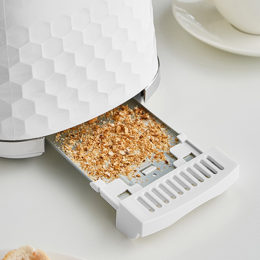 Morphy Richards Hive 220034 White 2 Slice Toaster Image 6