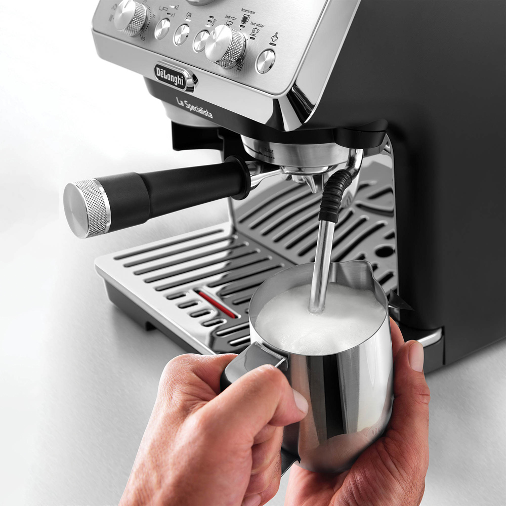 De'Longhi EC9155.MB Silver La Specialista Arte 1.2L Manual Coffee Machine Image 6