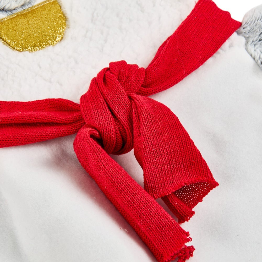 Large Penguin Christmas Stocking White Image 3