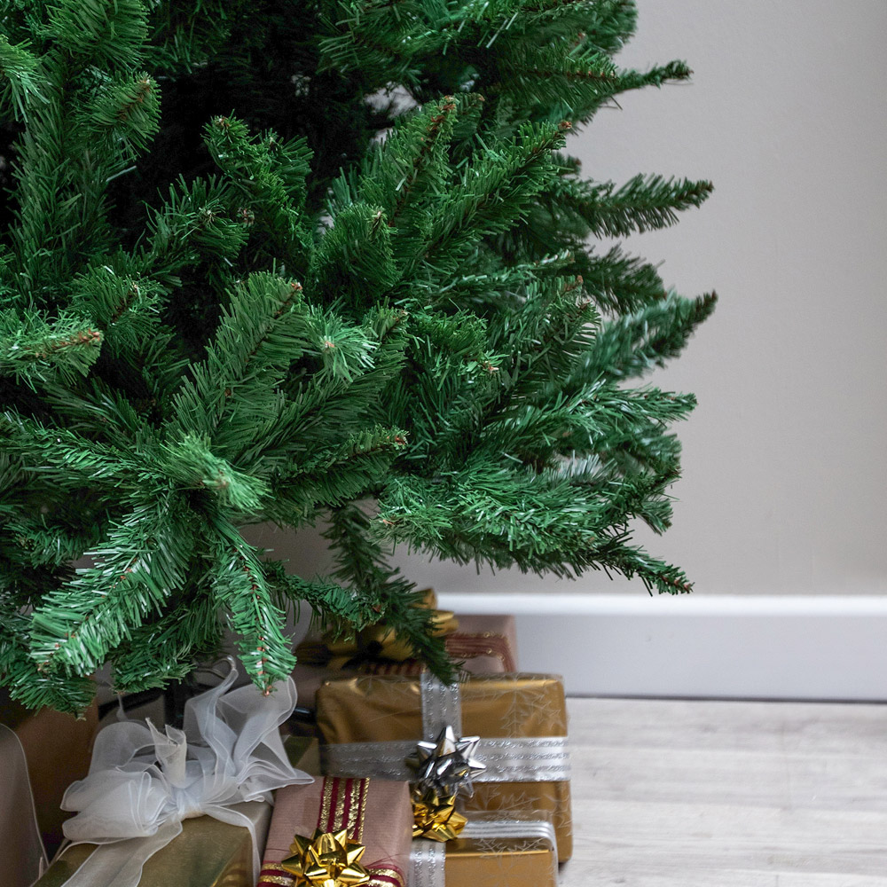 The Christmas Centre Wentworth Green PVC Slim Artificial Xmas Tree 6ft Image 4