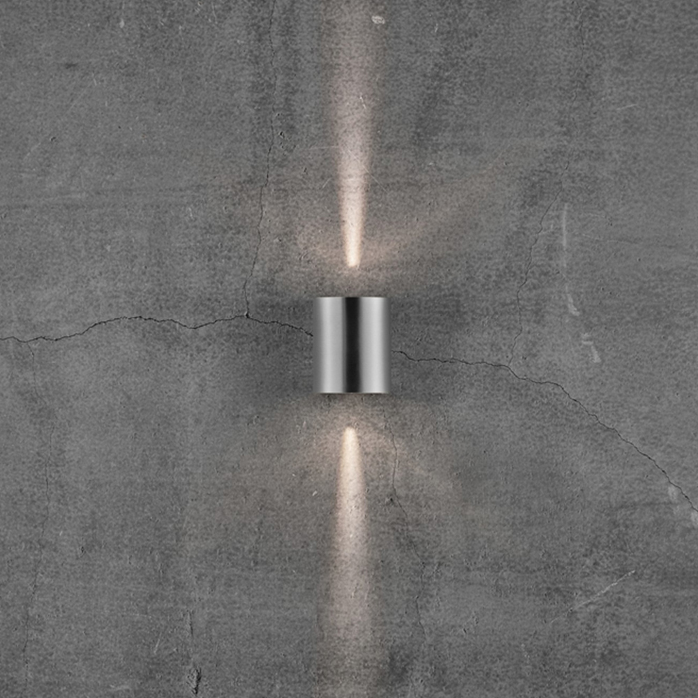 Nordlux Canto 2 Stainless Steel Wall Light Image 6