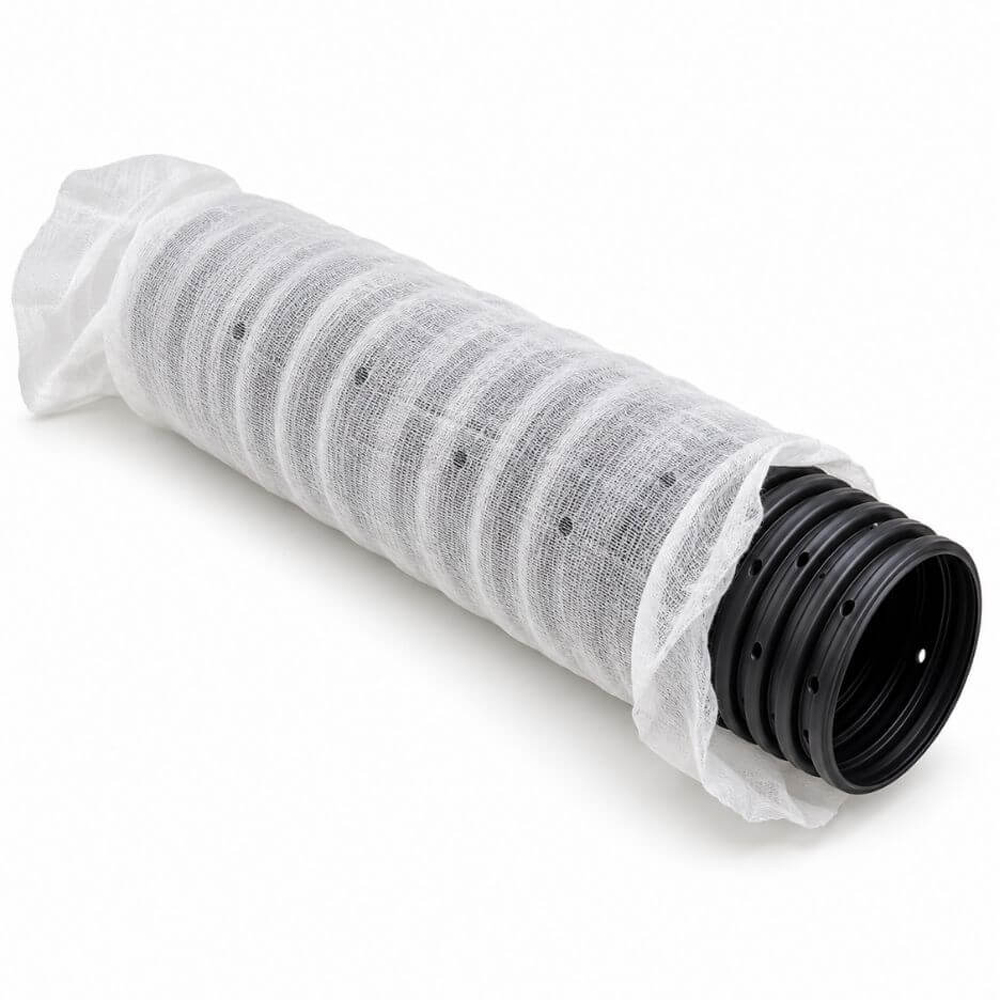 PBSL Group Land Drain Filter Sleeve 100mm x 50m Image 3