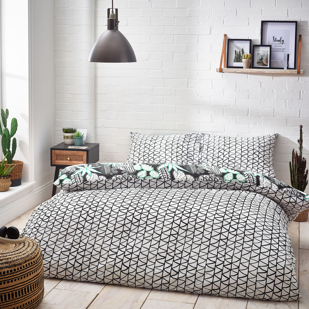 Style Lab Arizona Double Multicolour Duvet Cover Set Image 2