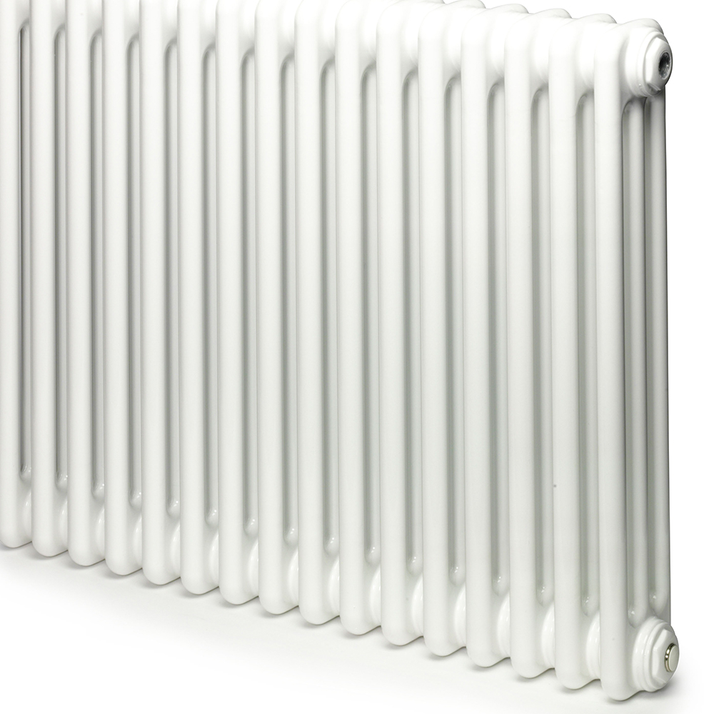 Towelrads Windsor 2103 BTU 3 Column Horizontal White Designer Radiator 500 x 582mm 617W Image 3
