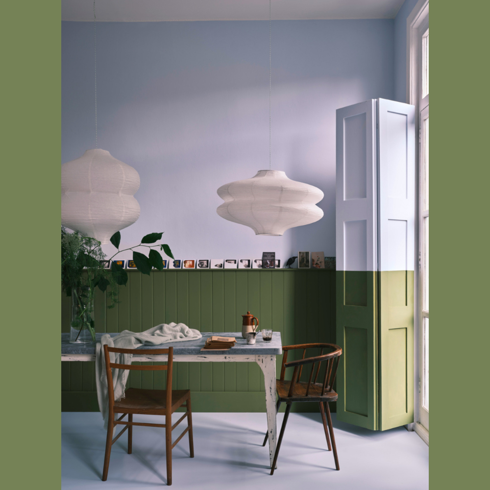 Farrow & Ball Dead Flat Sap Green Matt Paint 2.5L Image 4