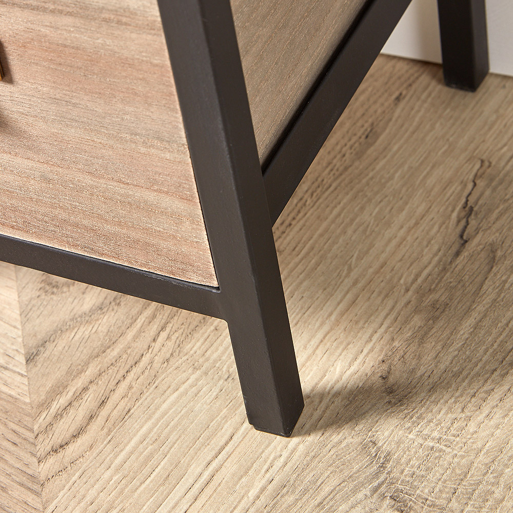 Home Source Derwent 3 Drawer Solid Wooden Chest of Drawers Image 5