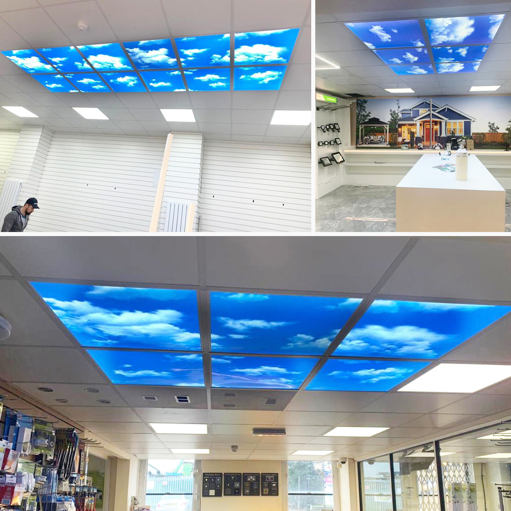 ENER-J 6 Piece 40W SKY LED Ceiling Panel Set 600 x 600mm Image 3