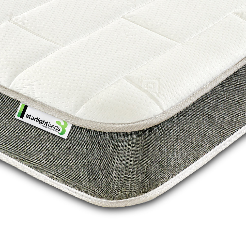 Starlight Beds Deep European Double Grey Big Brick Memory Foam and Spring Mattress Image 3