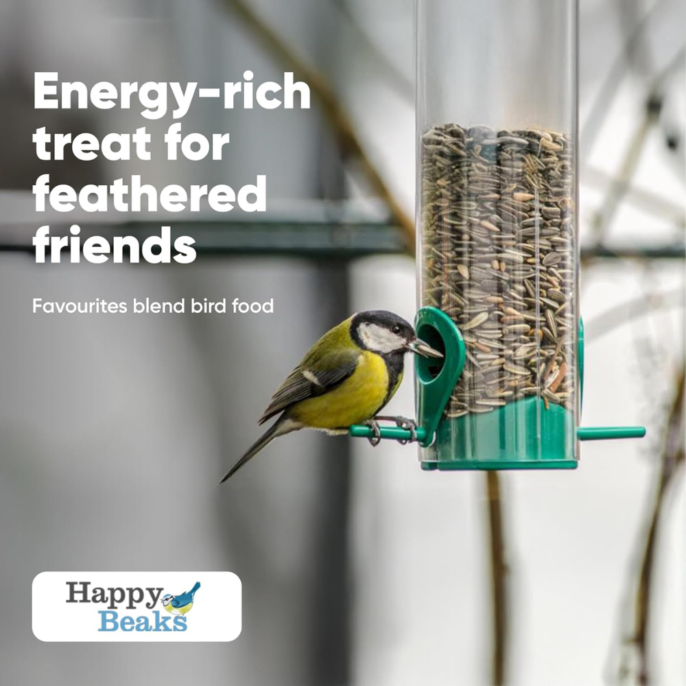 Happy Beaks Black Sunflower Seeds 25.5kg Image 4