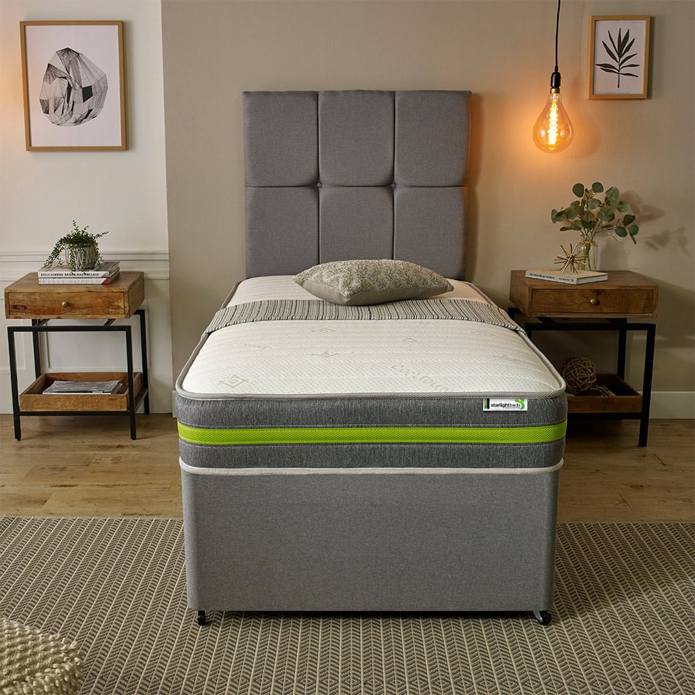 Starlight Beds Single Open Coil Eco Memory Foam Mattress Image 4