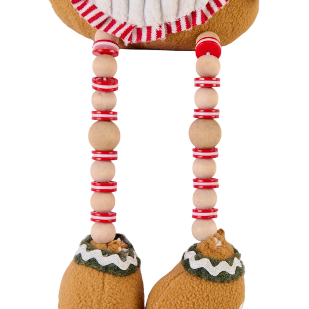 Single Candy Cane Lane Sitting Gingerbread Ornament in Assorted styles Image 9