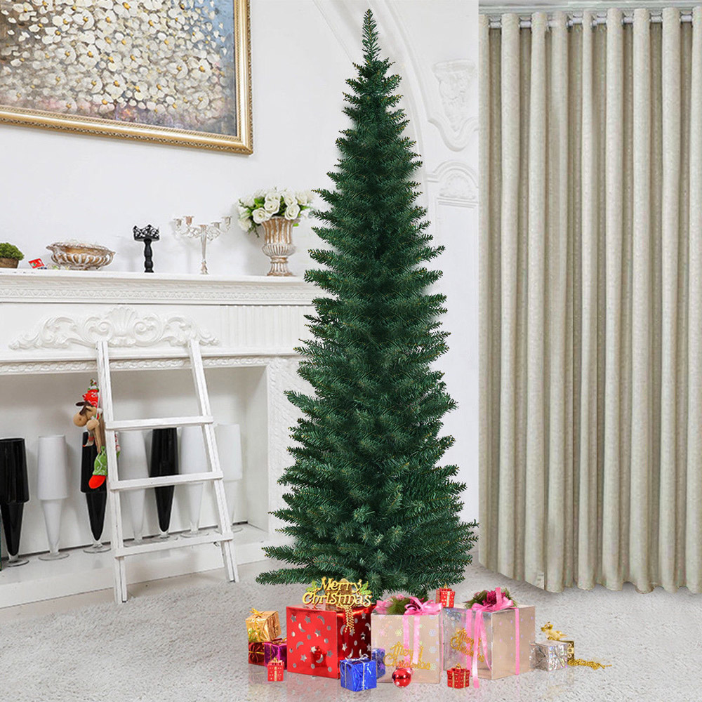 Costway Artificial Christmas Tree 6ft Image 2