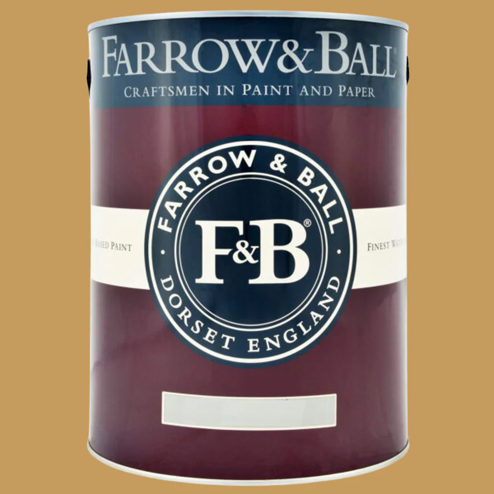 Farrow & Ball Estate Eggshell India Yellow Satin Paint 5L Image 2