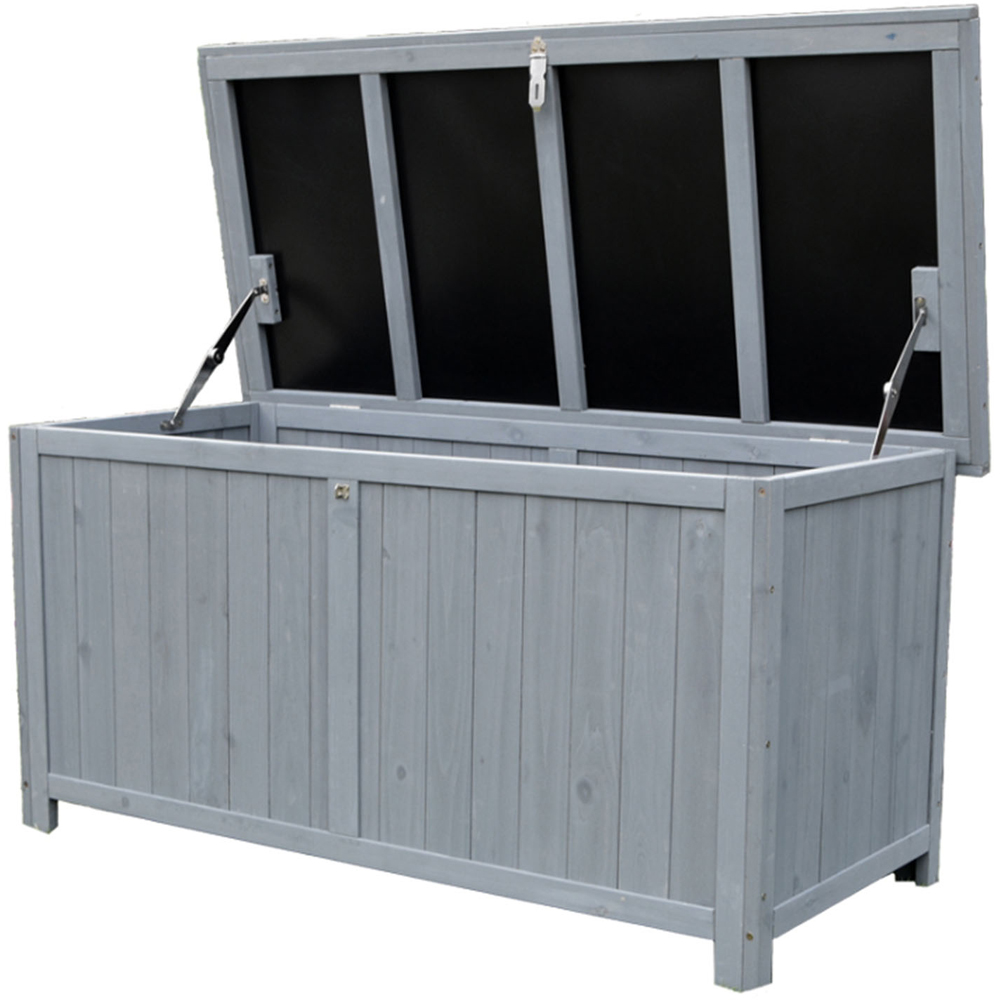 Jack Stonehouse Small Grey Garden Storage Cabinet 300L Image 3