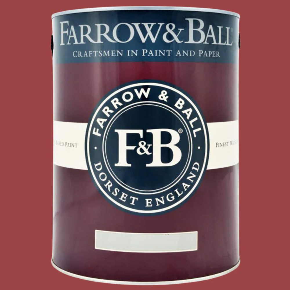 Farrow & Ball Estate Eggshell Incarnadine Satin Paint 5L Image 2