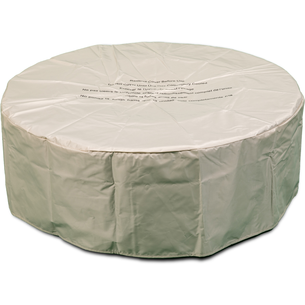 MDA Designs Fusion Dark Stone Propane Outdoor Firepit Image 6