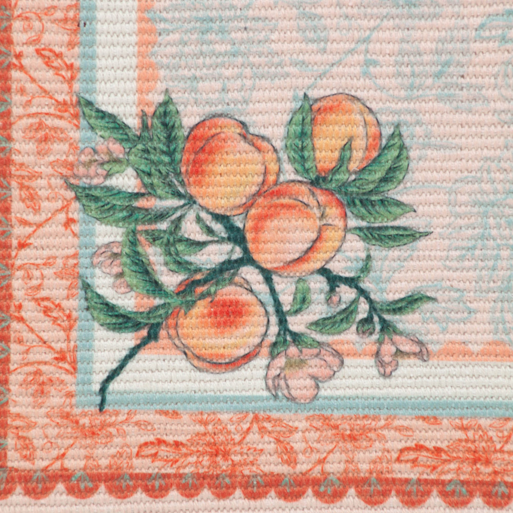 furn. Anemone Multicolour Peaches Indoor and Outdoor Table Runner 35 x 180cm Image 3