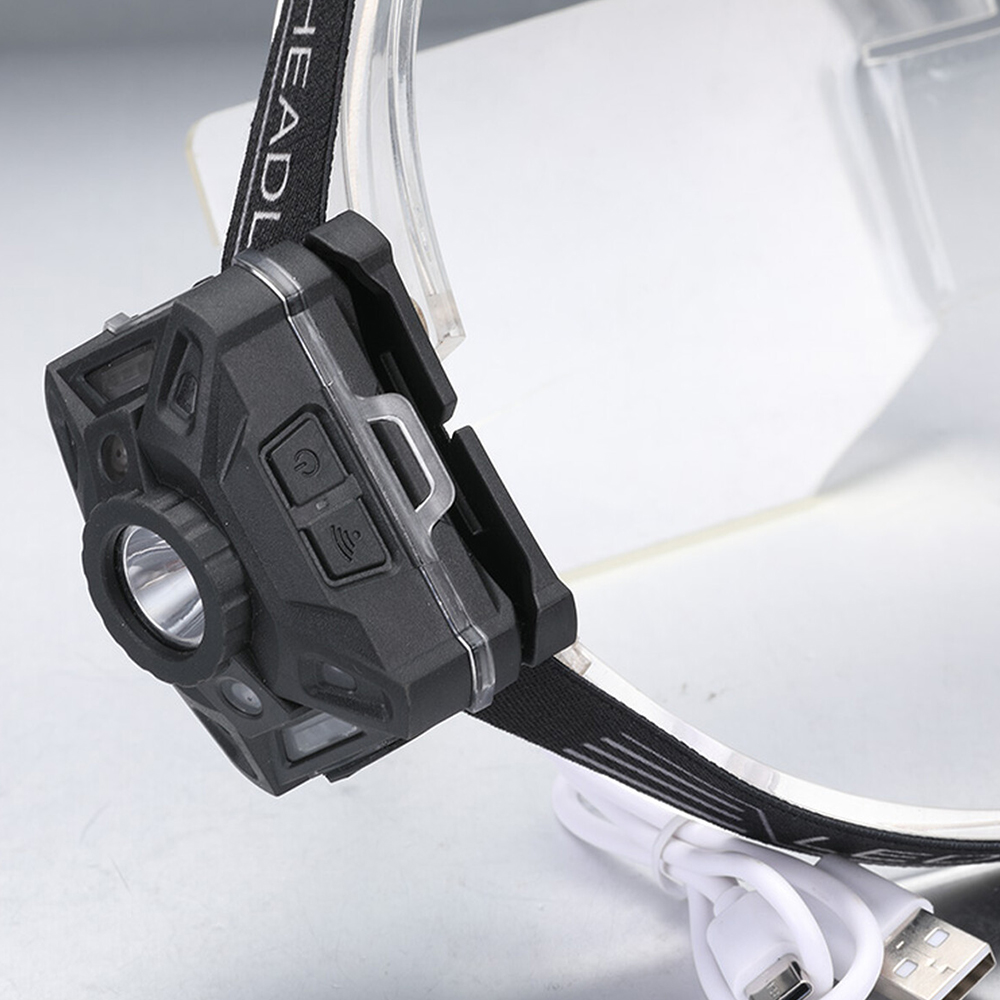 Rechargeable Headlamp - Black Image 4