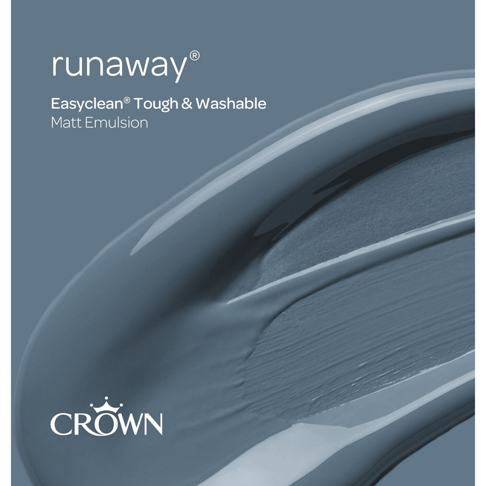 Crown Easyclean Matt Emulsion Paint - Runaway Image 8