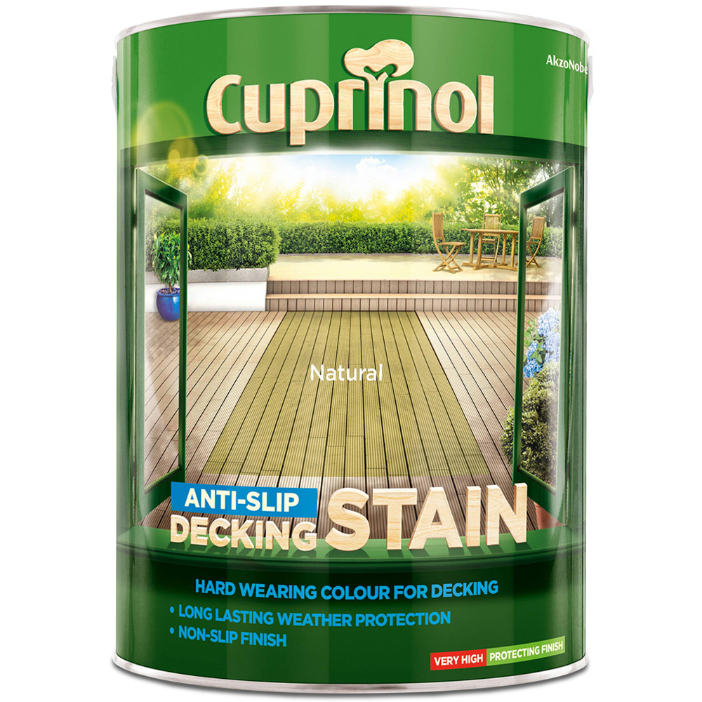 Cuprinol Natural Anti Slip Decking Stain 5L Image 2