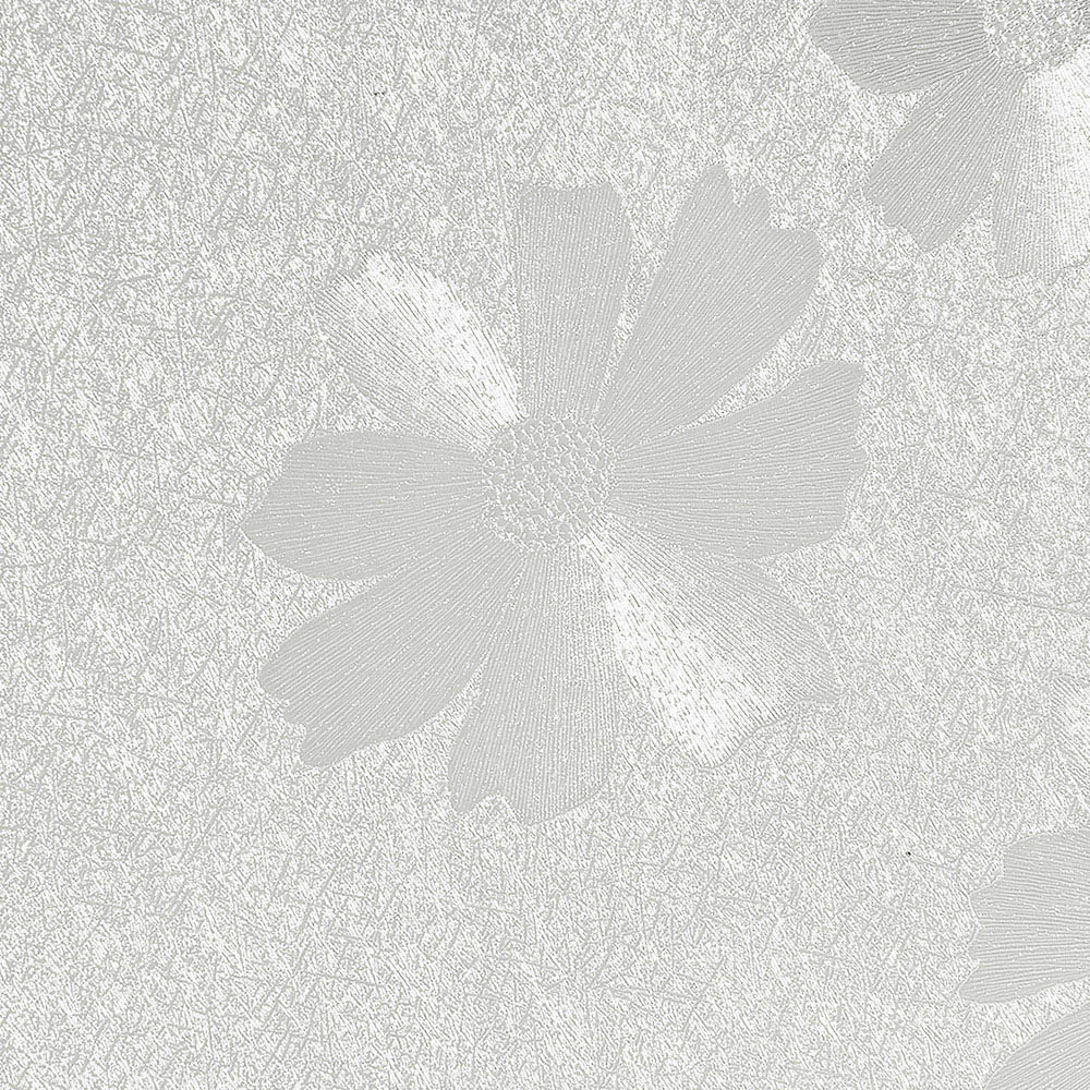 Living and Home Floral 3D PVC Self Adhesive Privacy Glass Window Film 200 x 61cm Image 4