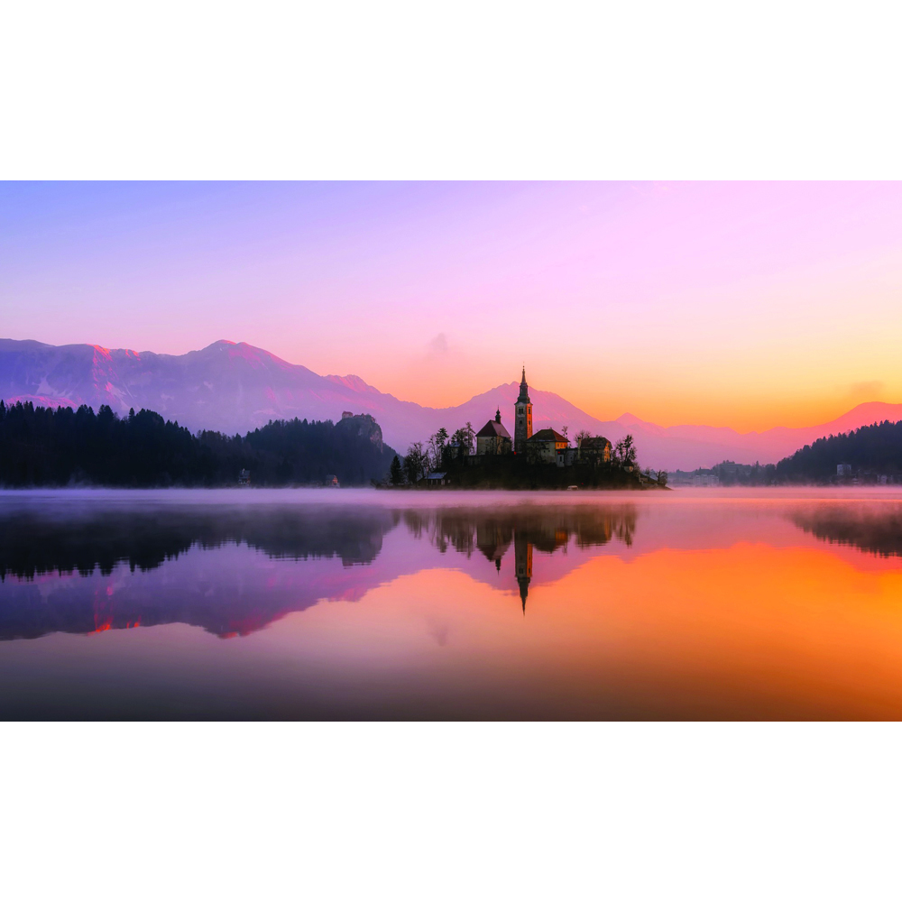 Mirrorstone Nexus Dreamy Lake Image Wi-Fi Infrared Heating Panel 580W 595 x 995mm Image 4