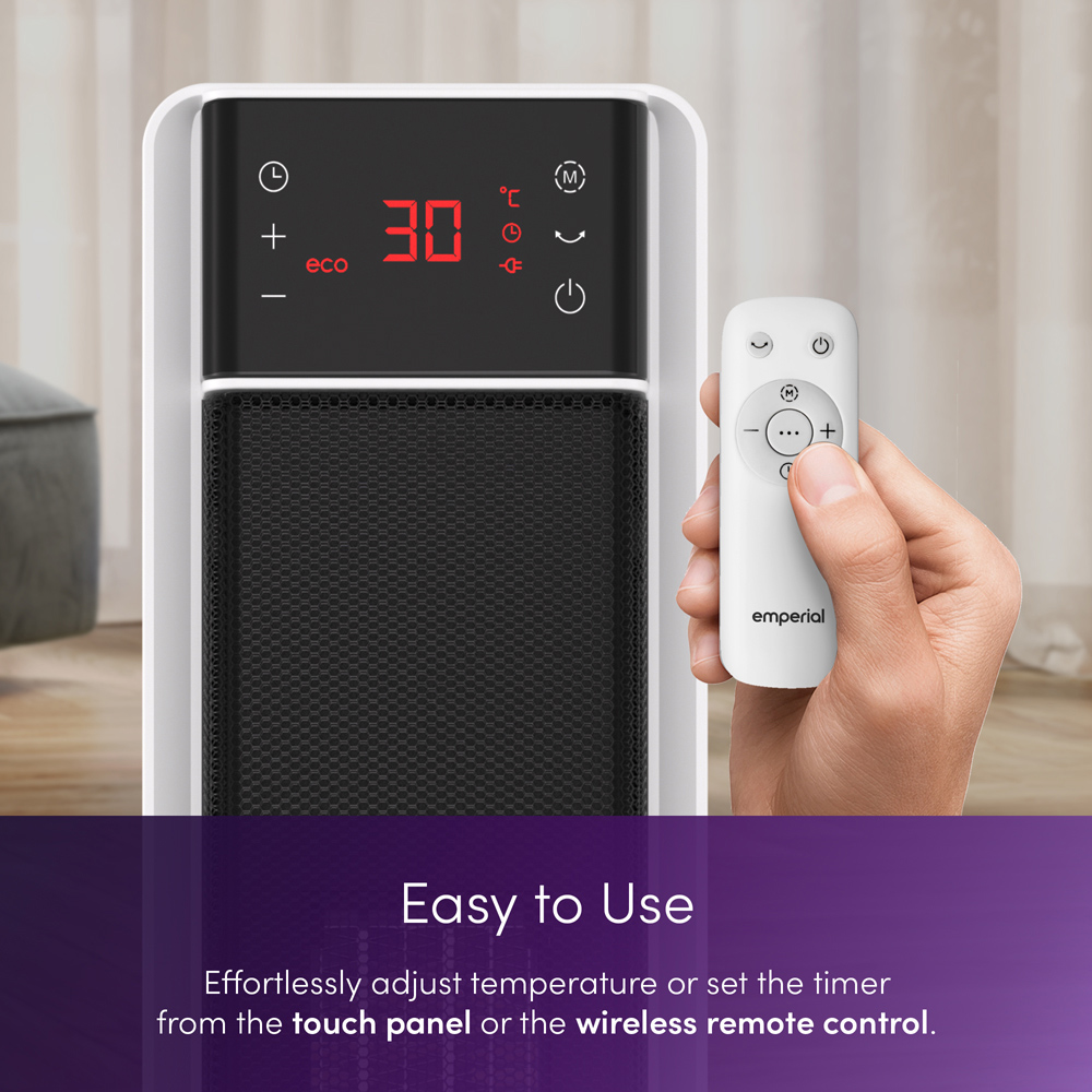 Emperial Tower Fan Heater with Remote Control 2000W Image 7