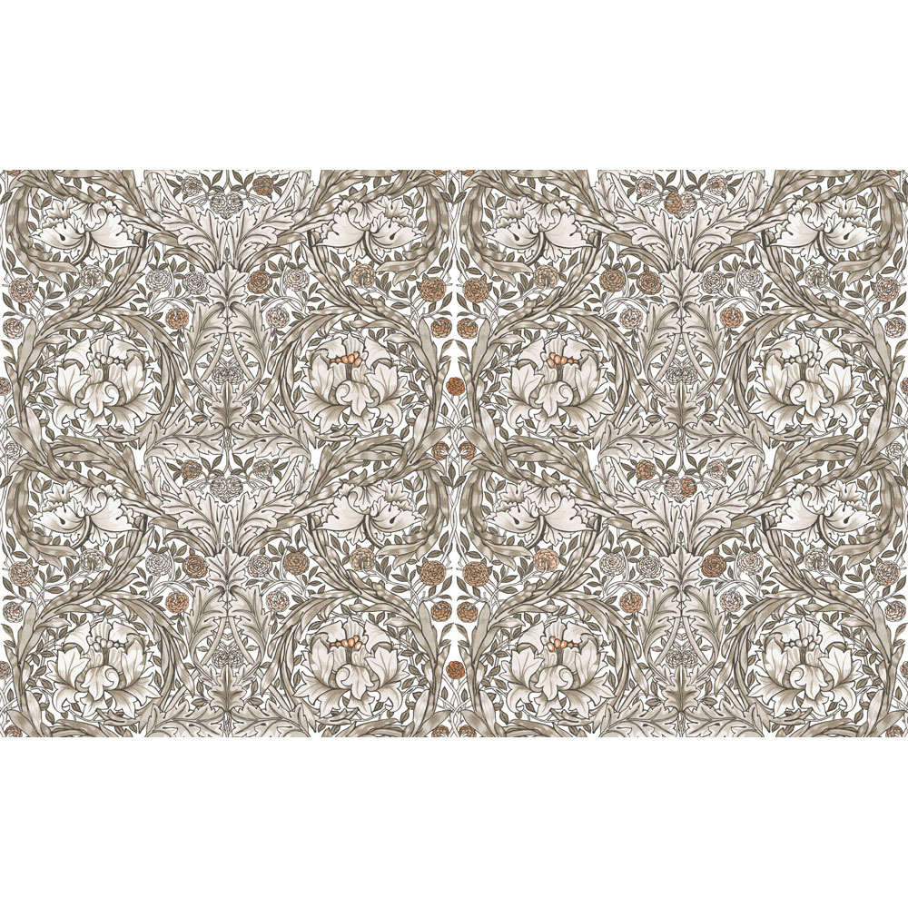 William Morris African Marigold Neutral Mural Image 2