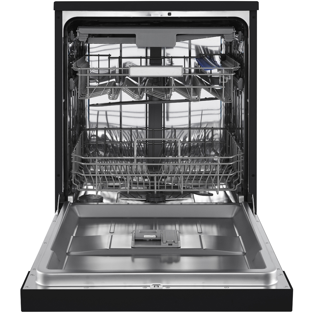 Russell Hobbs RH60DW10C1B Black Freestanding Dishwasher with 8 Wash Program Image 3