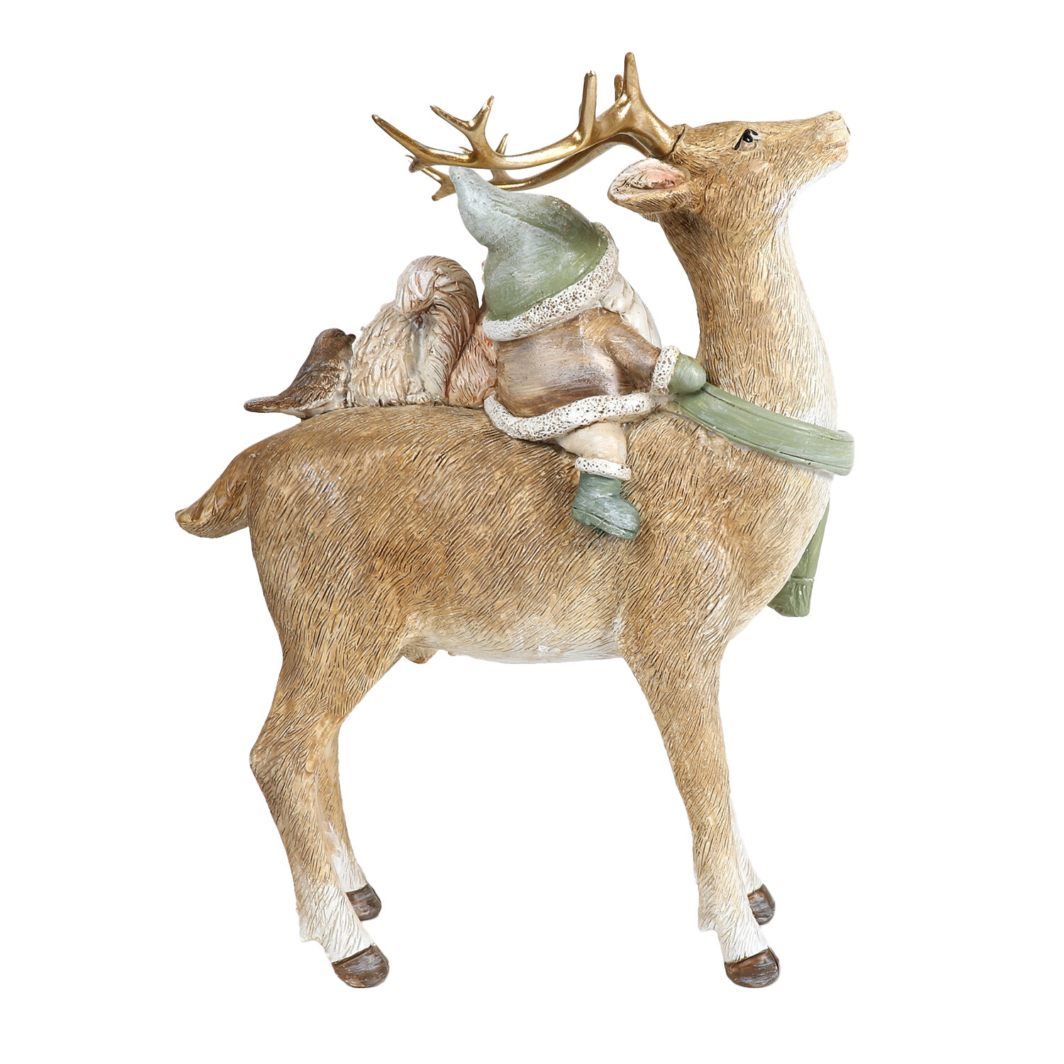 Reindeer & Friends Ornament - Natural Image 2