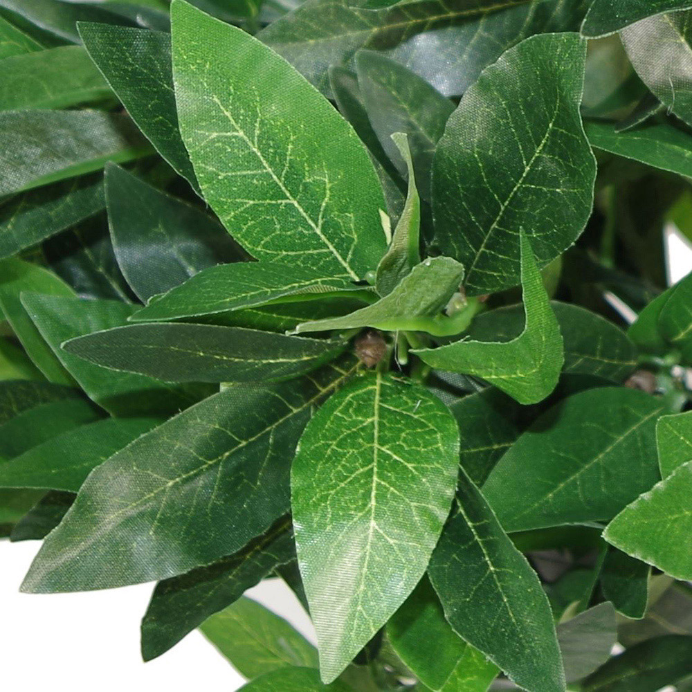 Leaf Pyramid Cones Topiary Bay XL Artificial Tree 2 Pack Image 2