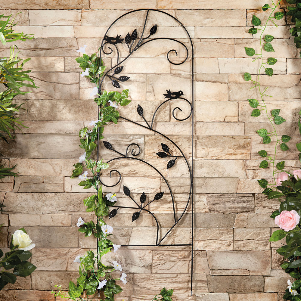 Garden Gear Bird Metal Plant Support 1.2m 2 Pack Image 4